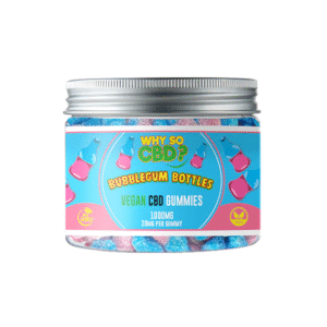 Why So CBD? Bubblegum Bottles Edibles 1000mg UK